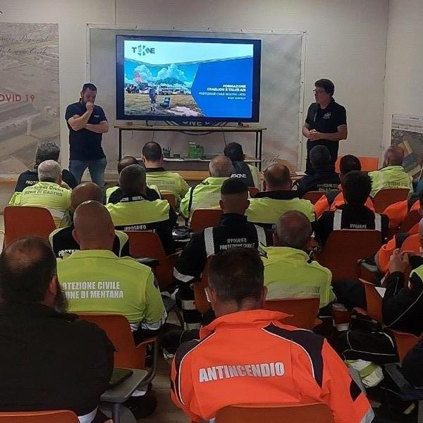 TALUS e GRAELION AIB per PROTEZIONE CIVILE REGIONE LAZIO